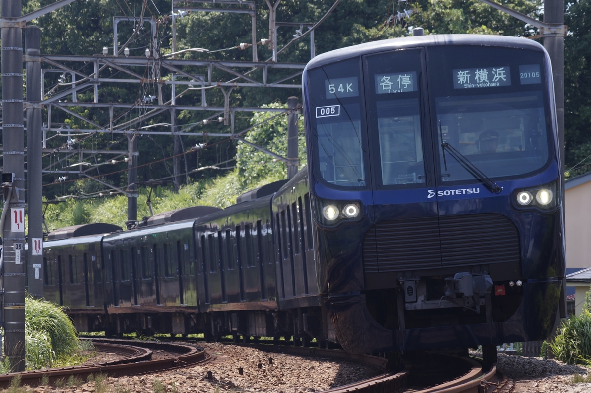 相模鉄道 かしわ台車両センター 20000系 20105f