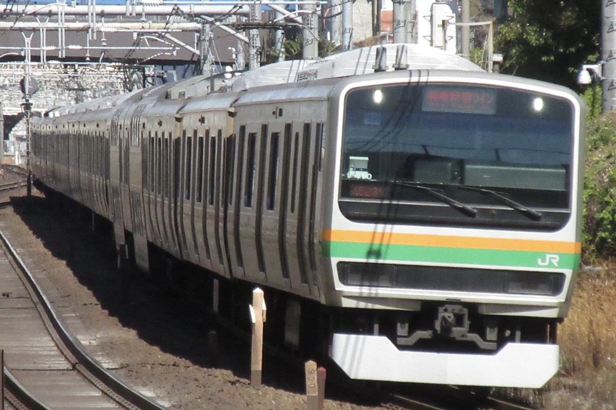 JR東日本 小山車両センター E231系 ヤマU-590編成