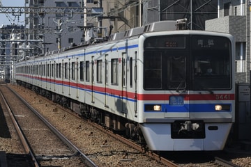京成電鉄3400形3448編成を立会川駅で撮影した画像
