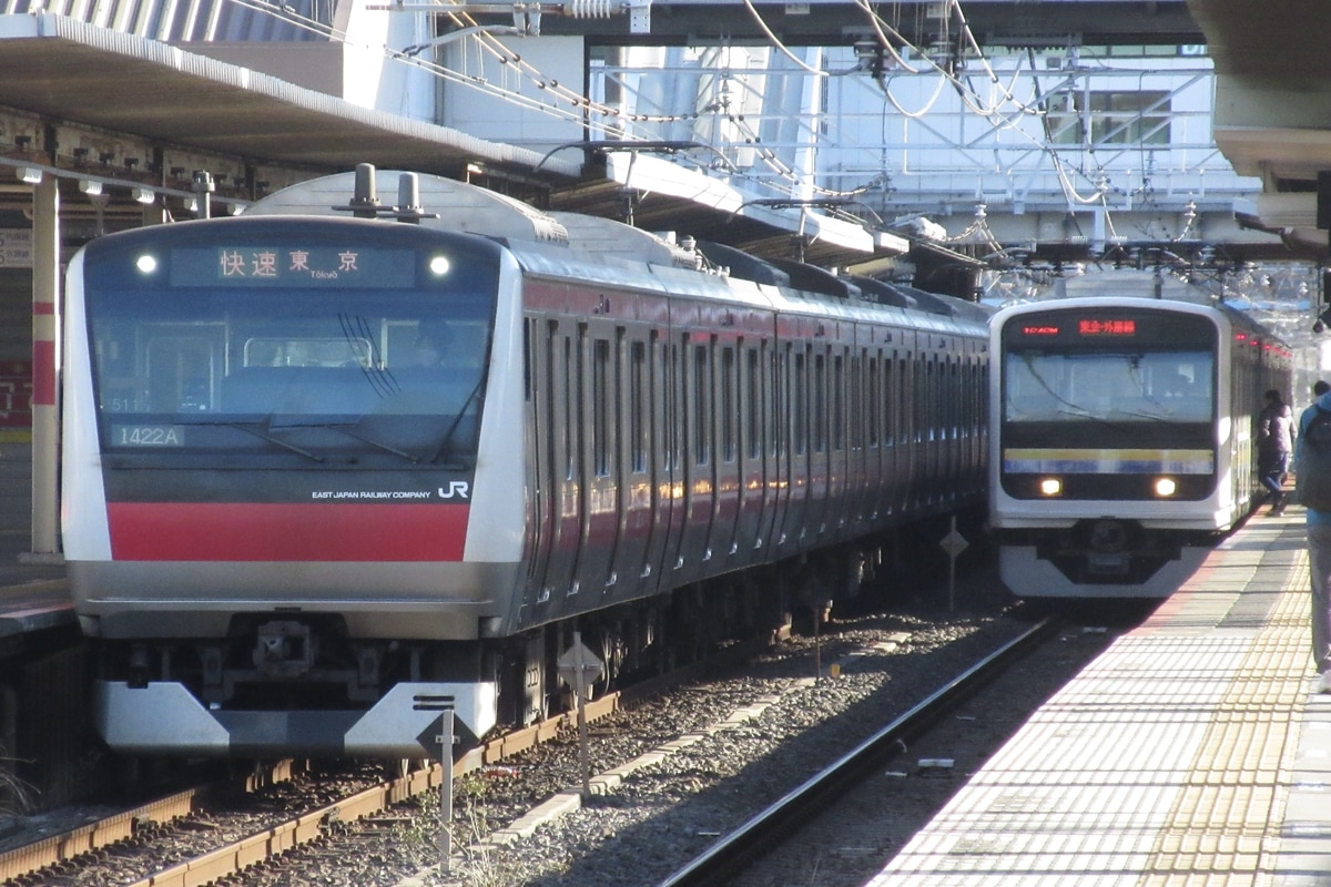 JR東日本 京葉車両センター E233系 ケヨ511編成
