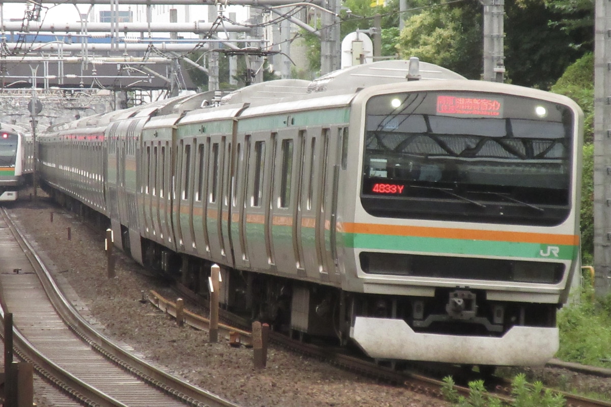 JR東日本 小山車両センター E231系 ヤマU501編成