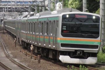 JR東日本E231系ヤマU533編成を目白駅で撮影した画像
