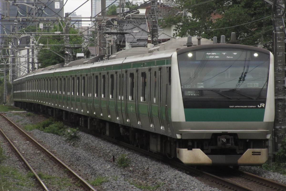 JR東日本 川越車両センター E233系 ハエ120編成