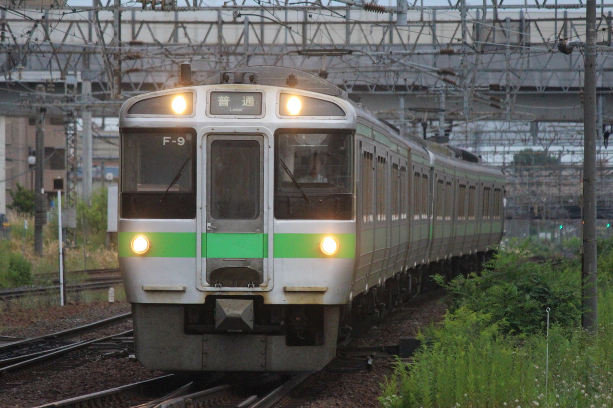 JR北海道 札幌運転所 721系 F-9編成