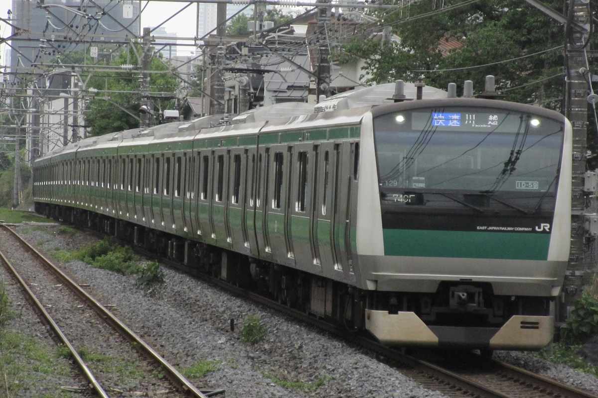 JR東日本 川越車両センター E233系 ハエ129編成