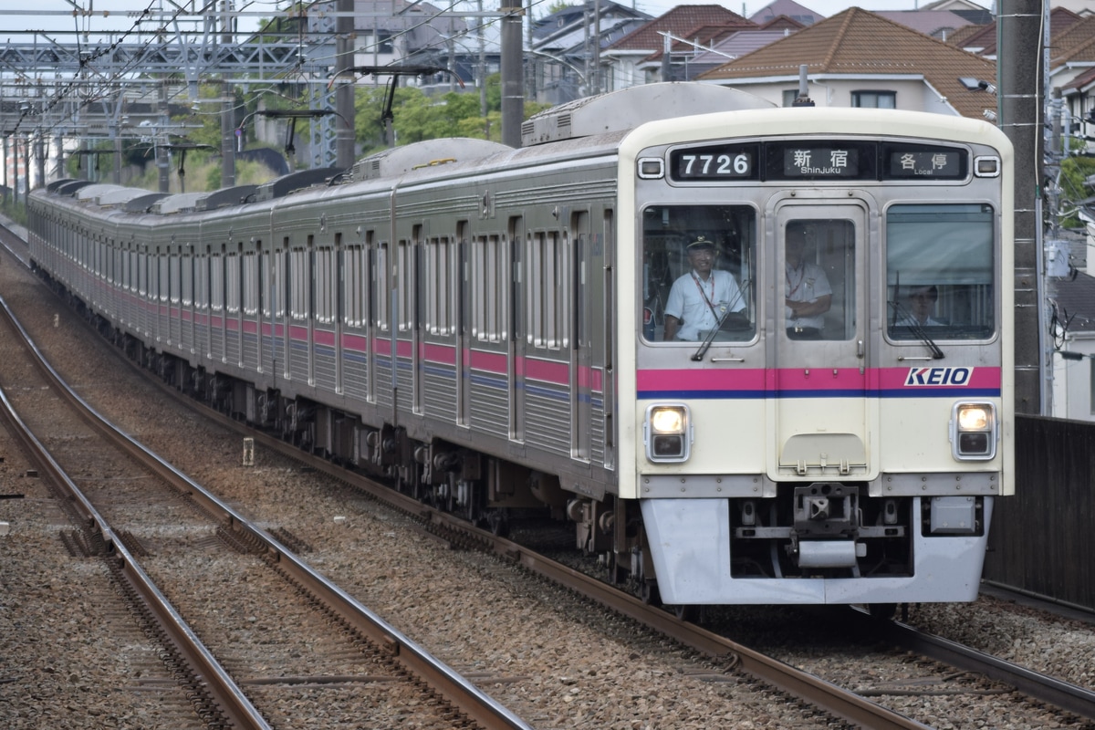 京王電鉄 若葉台検車区 7000系 7726F