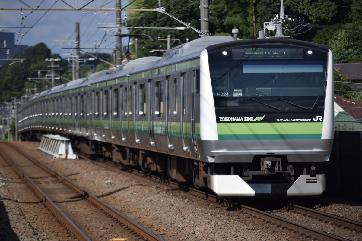 JR東日本 鎌倉車両センター本所 E233系 クラH024編成