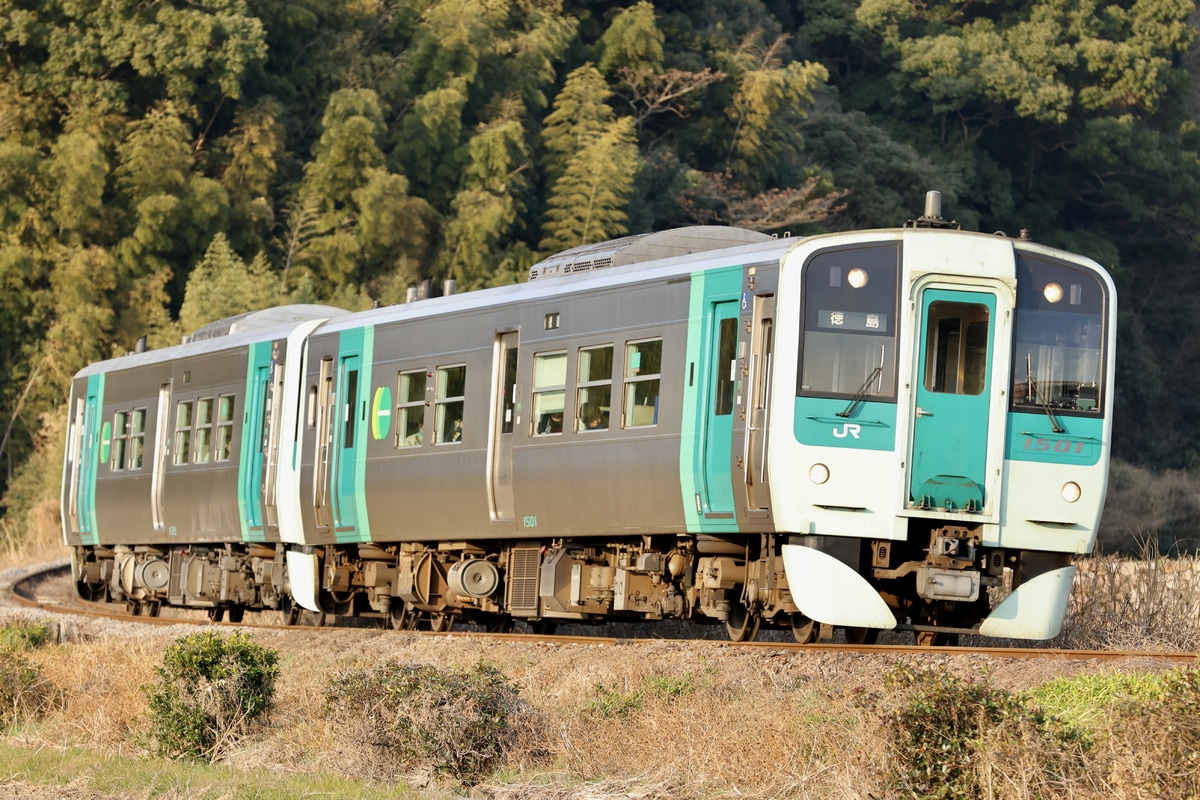 JR四国 徳島運転所 1500形 1501