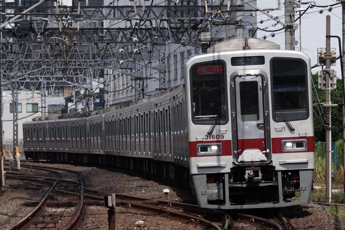 東武鉄道 森林公園検修区 30000系 31609f