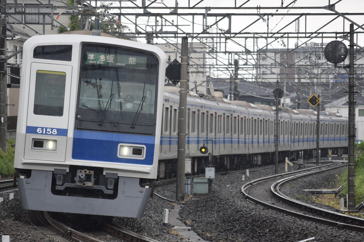 西武鉄道 武蔵丘車両検修場 6000系 6158F