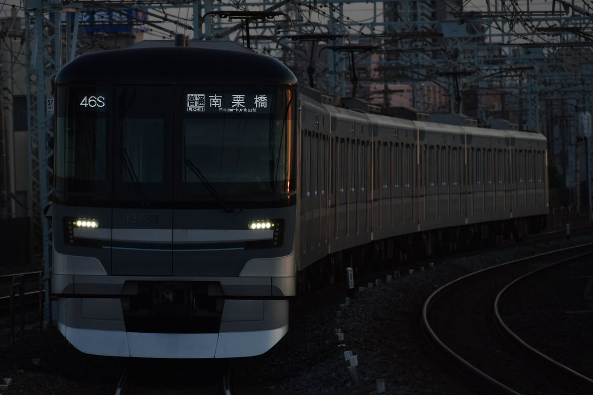 東京メトロ 千住検車区 13000系 13133F