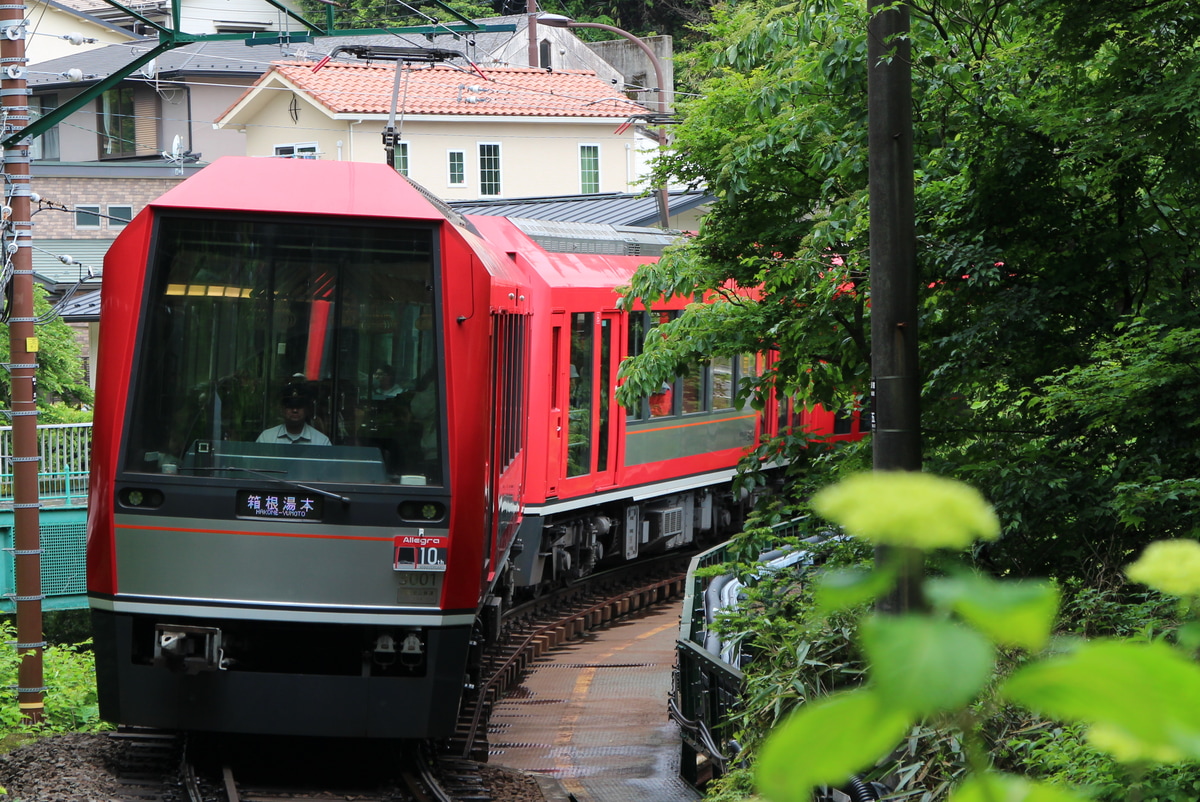 箱根登山鉄道 入生田検車区 3100形 L1編成