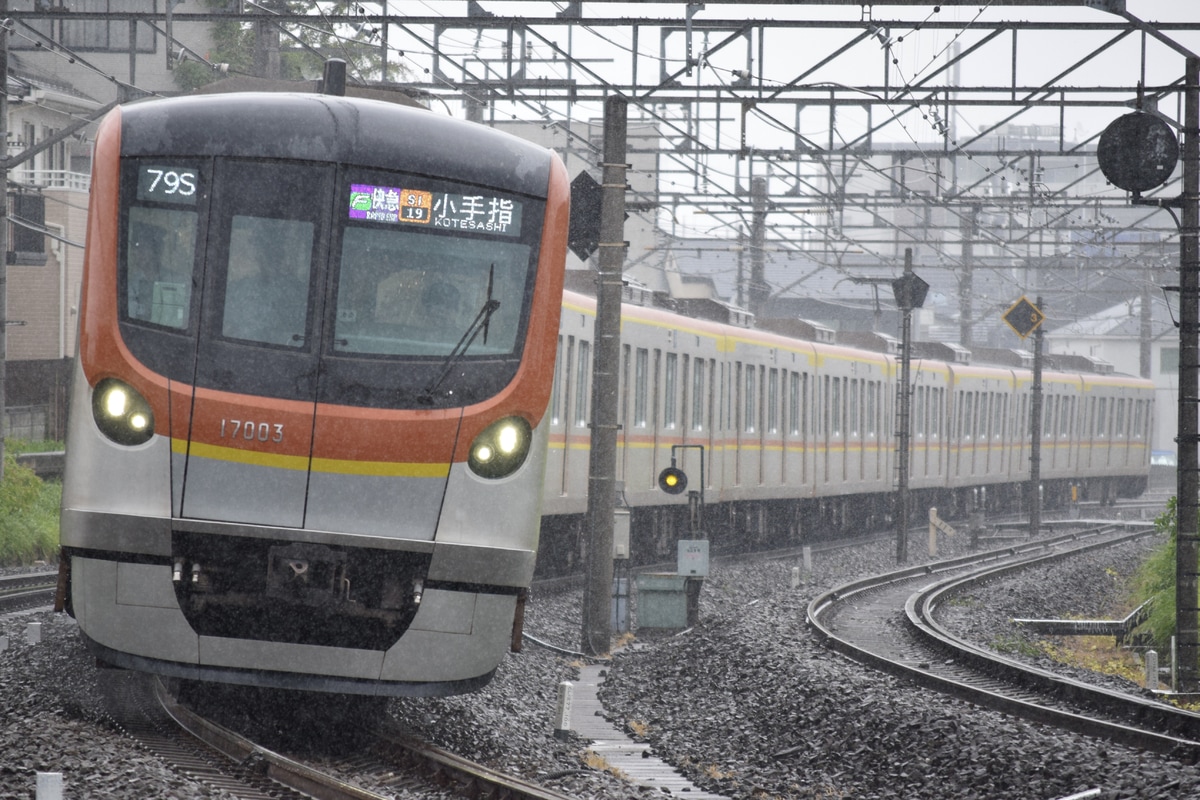 東京メトロ 和光検車区 17000系 17103F