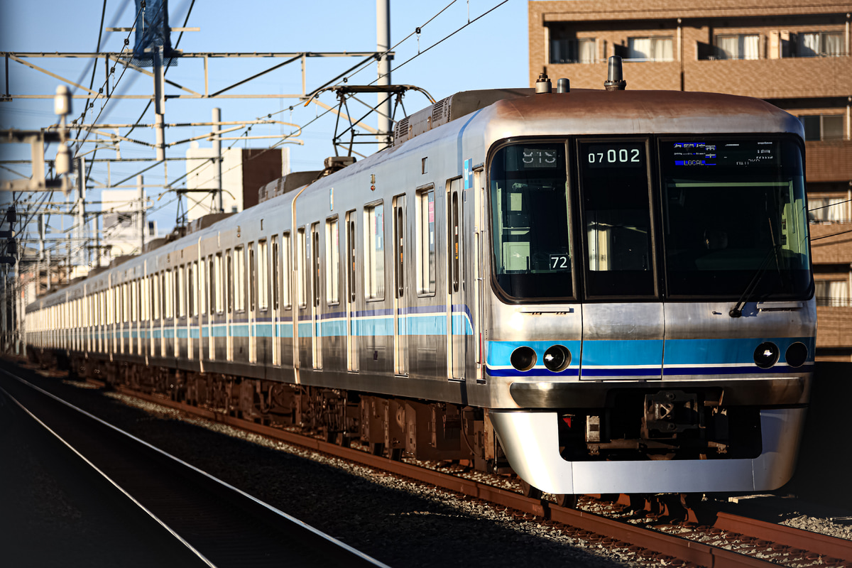 東京メトロ 深川検車区 07系 72F