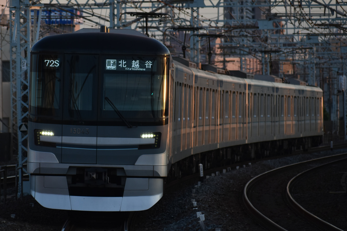 東京メトロ 千住検車区 13000系 13143F