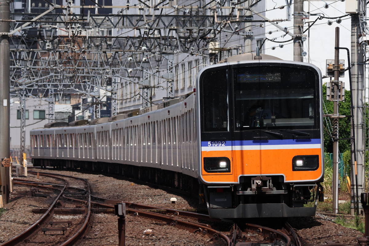 東武鉄道 森林公園検修区 50090型 51092f