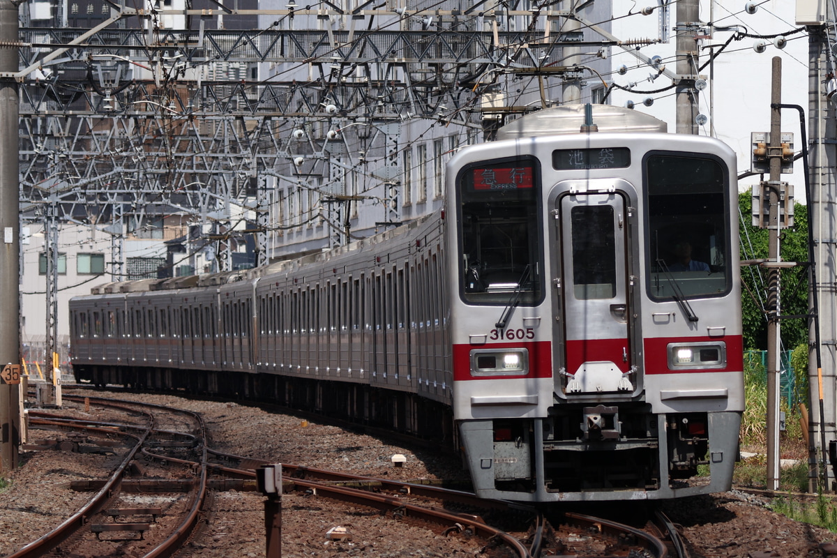 東武鉄道 森林公園検修区 30000系 31605f