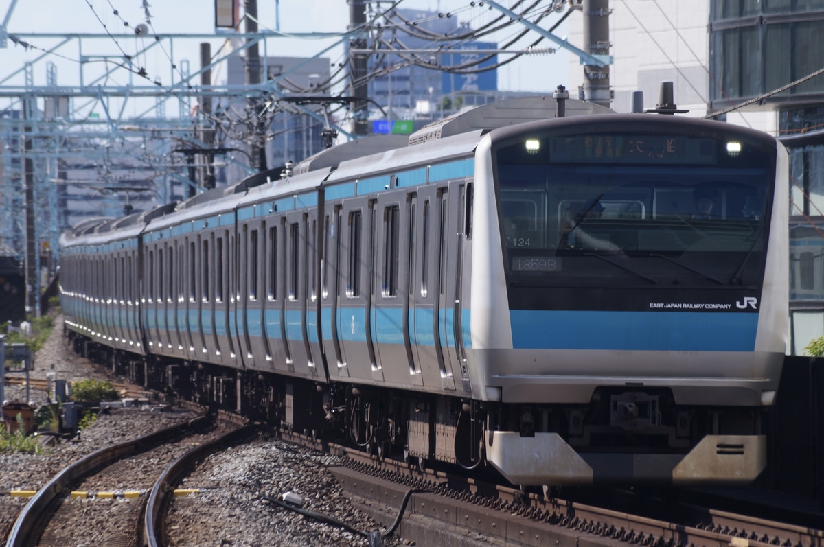 JR東日本 さいたま車両センター E233系 サイ124編成