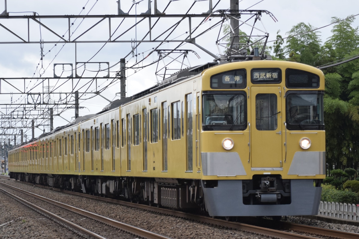 西武鉄道 玉川上水車両管理所 2000系 2463F