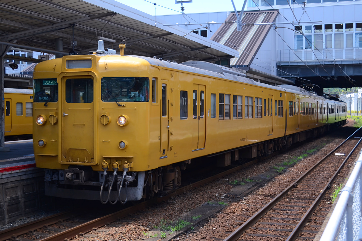 JR西日本 下関総合車両所運用検修センター 115系 セキN-02編成