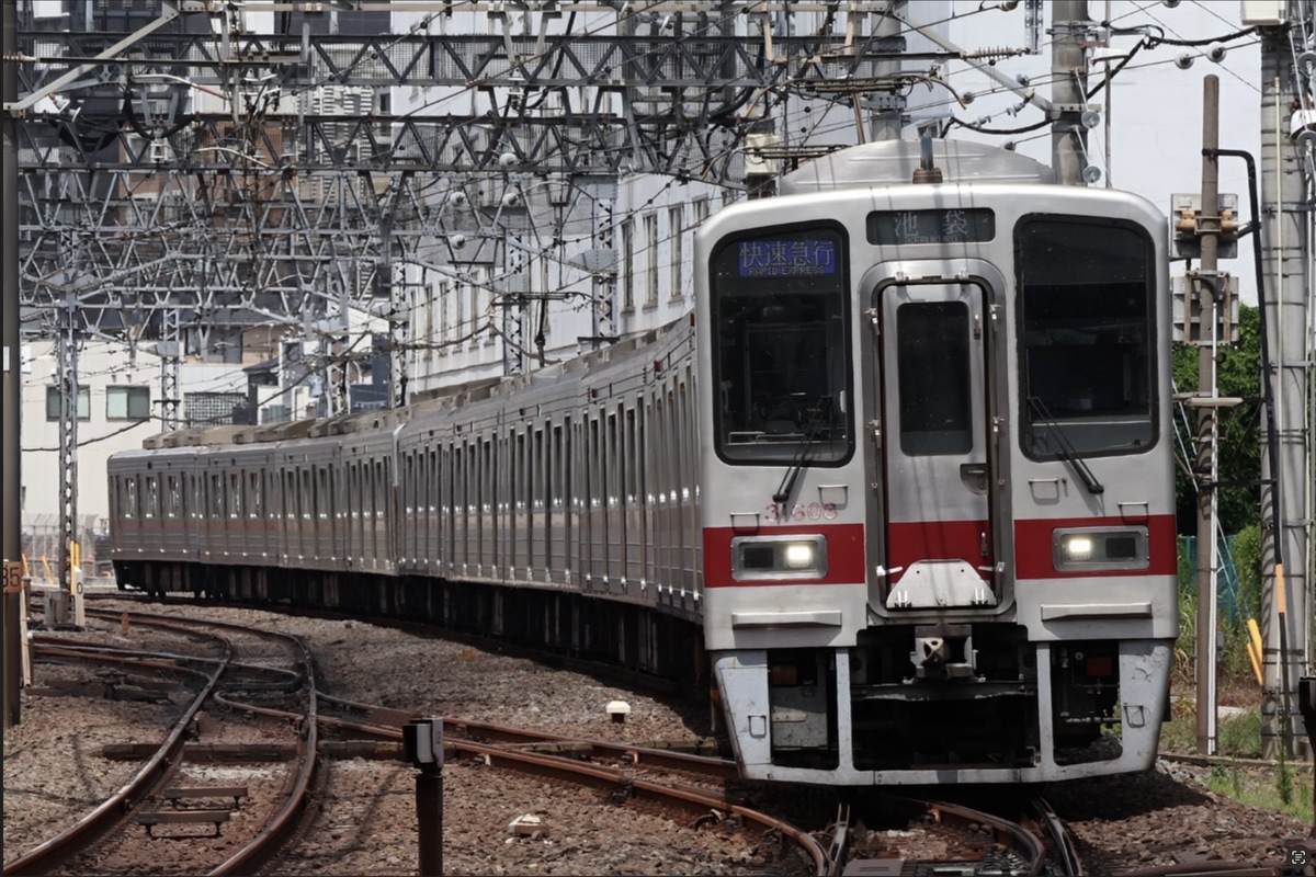 東武鉄道 森林公園検修区 30000系 31608f