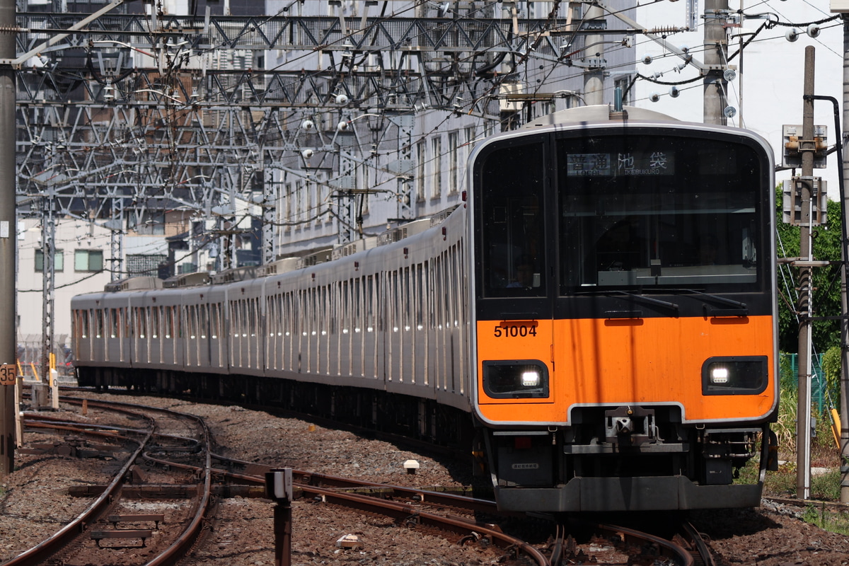 東武鉄道 森林公園検修区 50000型 51004f