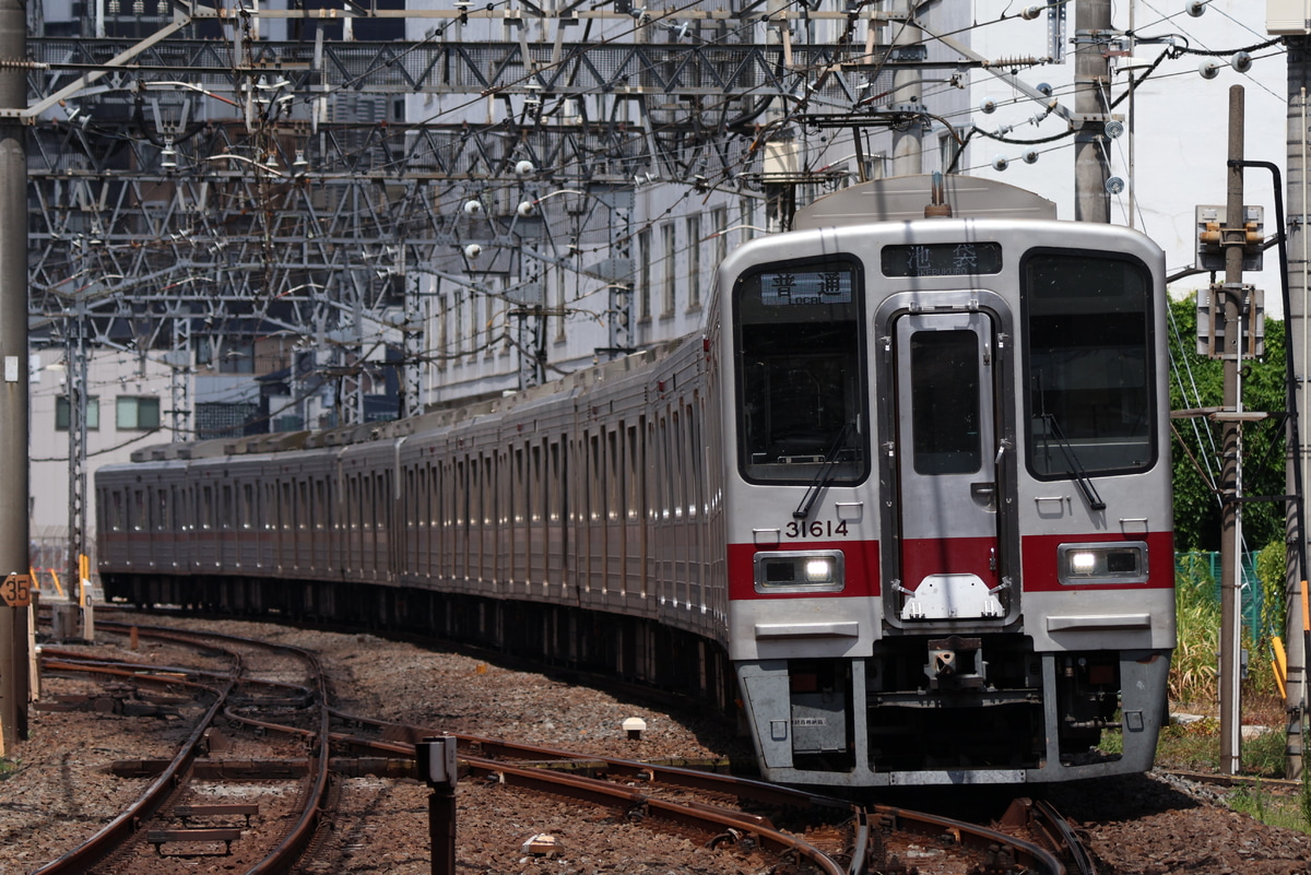東武鉄道 森林公園検修区 30000系 31614f