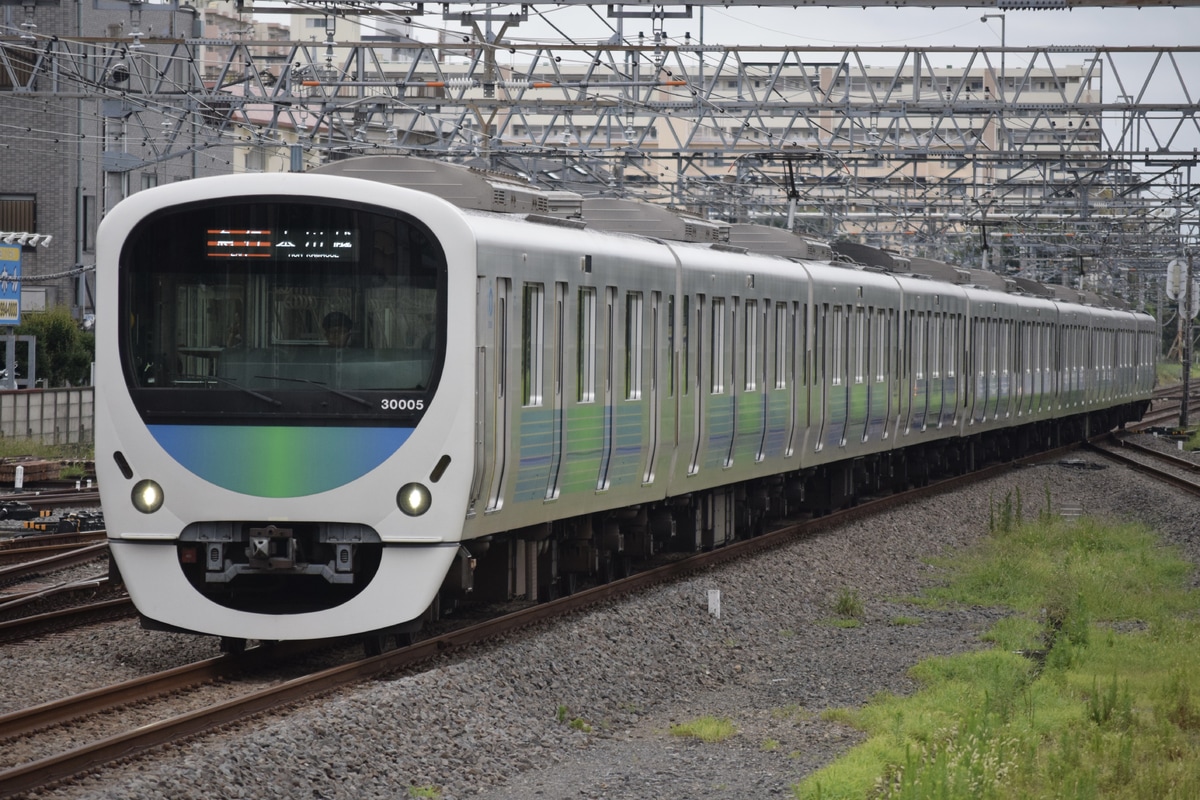 西武鉄道 玉川上水車両管理所 30000系 30105F