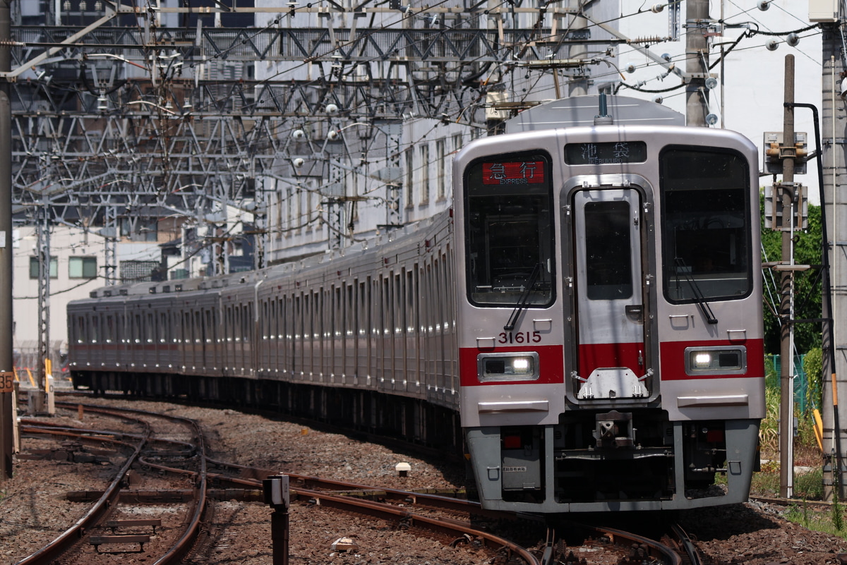 東武鉄道 森林公園検修区 30000系 31615f