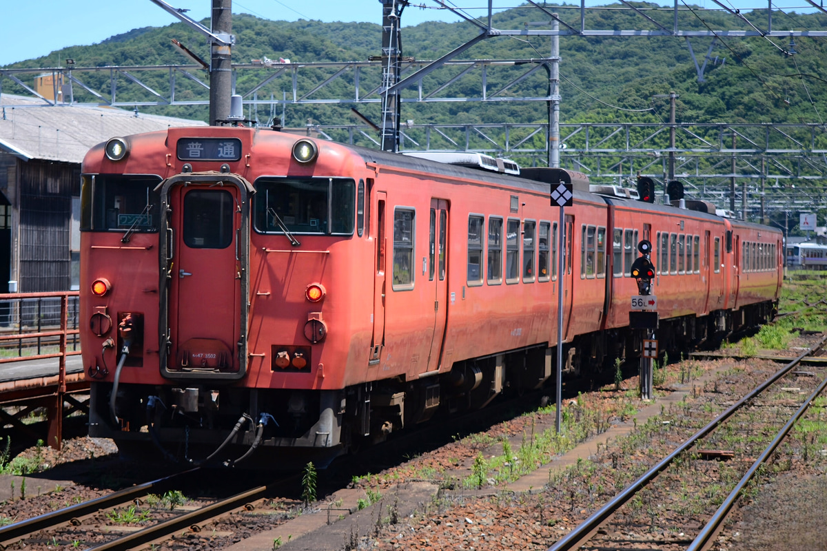 JR西日本 下関総合車両所新山口支所 キハ47形 3502