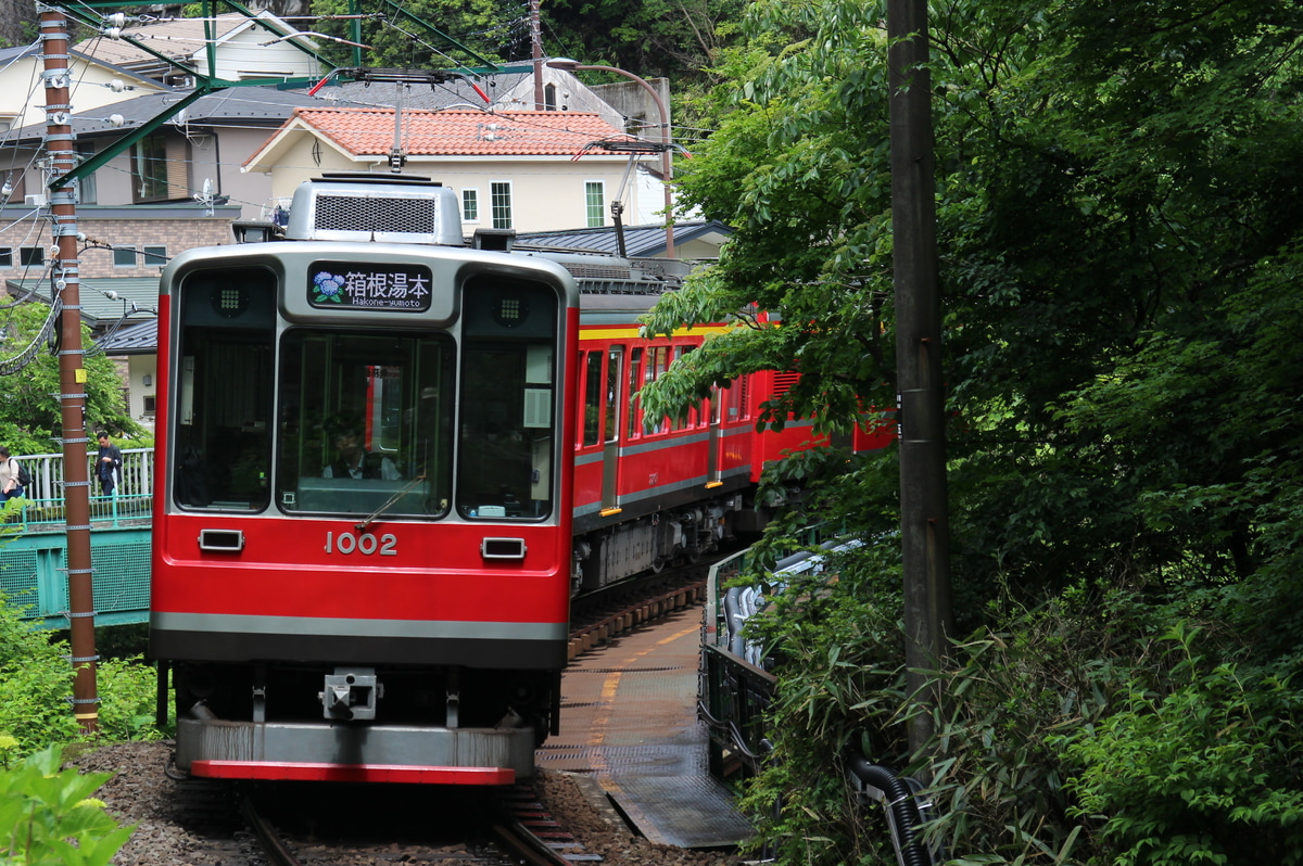 箱根登山鉄道 入生田検車区 1000形 B1編成