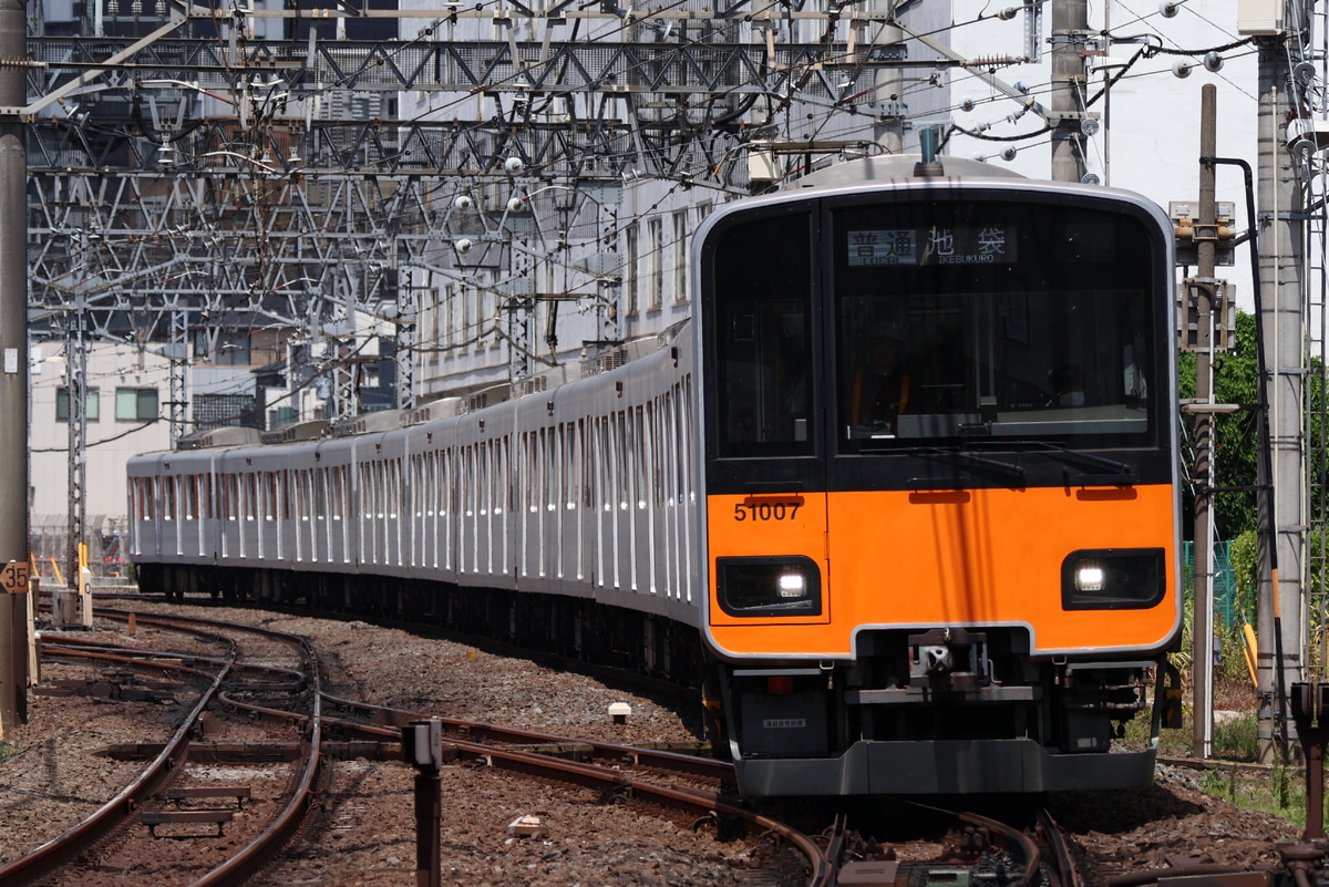 東武鉄道 森林公園検修区 50000型 51007f