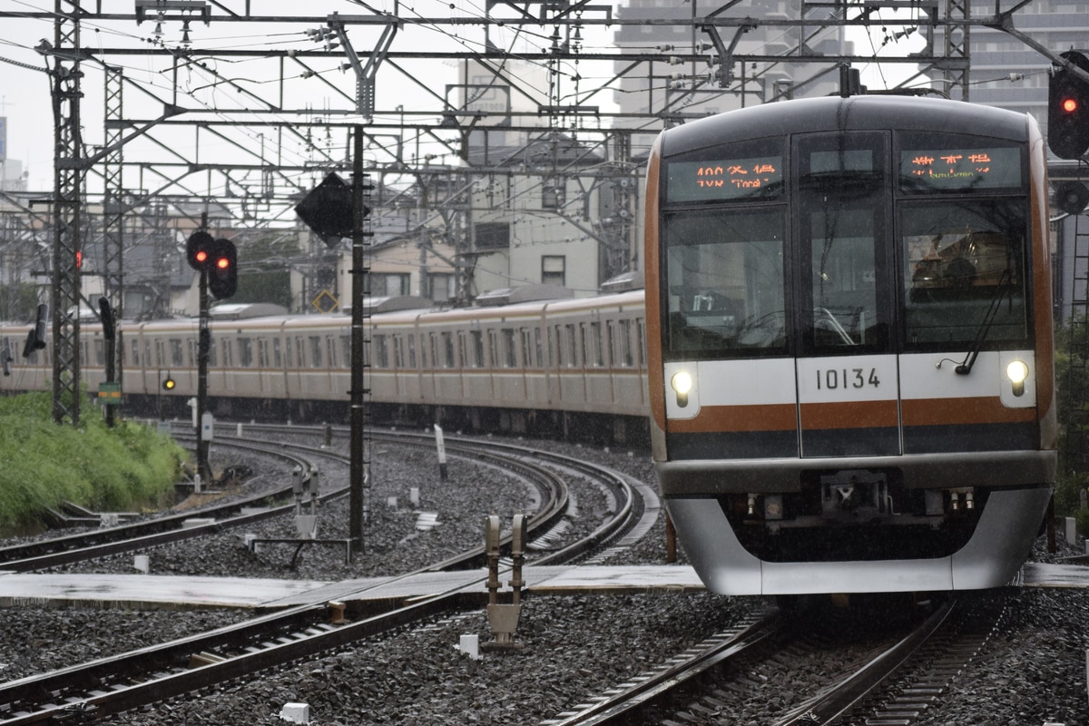 東京メトロ 和光検車区 10000系 10134F
