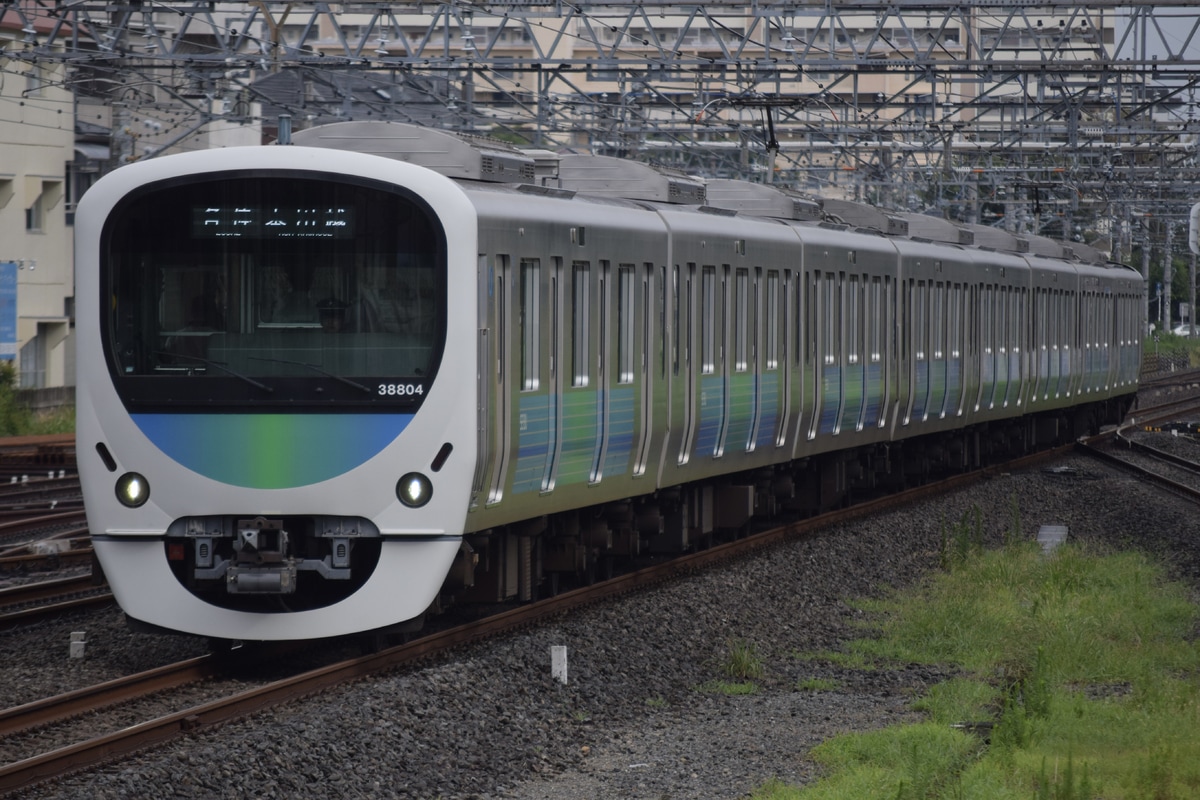 西武鉄道 玉川上水車両管理所 30000系 38104F