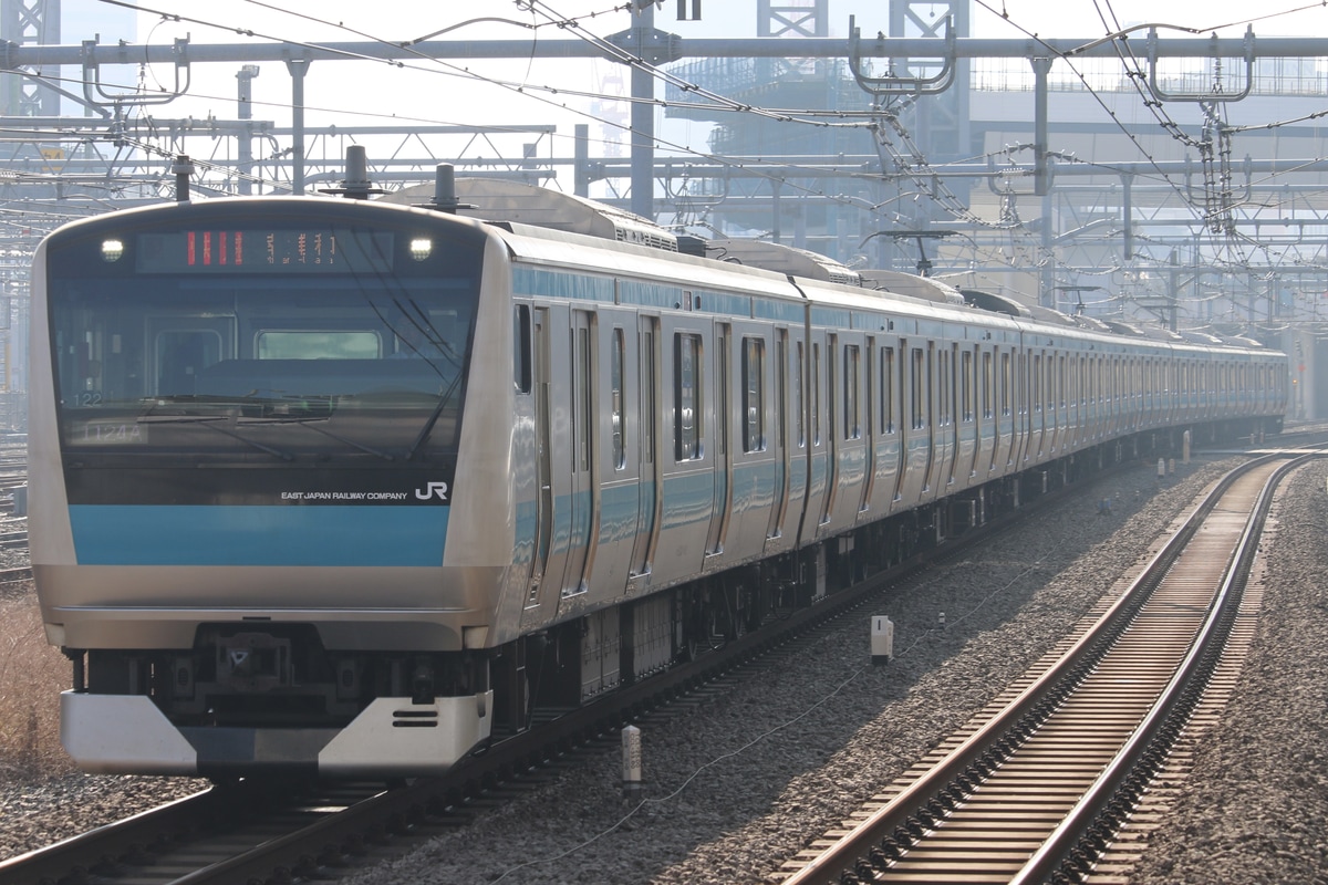 JR東日本 さいたま車両センター E233系 サイ122編成