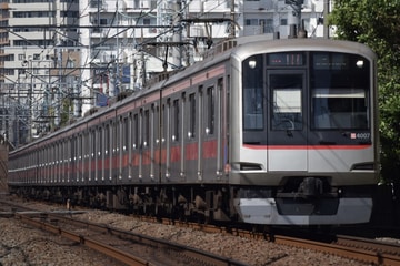 東急電鉄5050系4107Fを都立大学～自由が丘間で撮影した画像