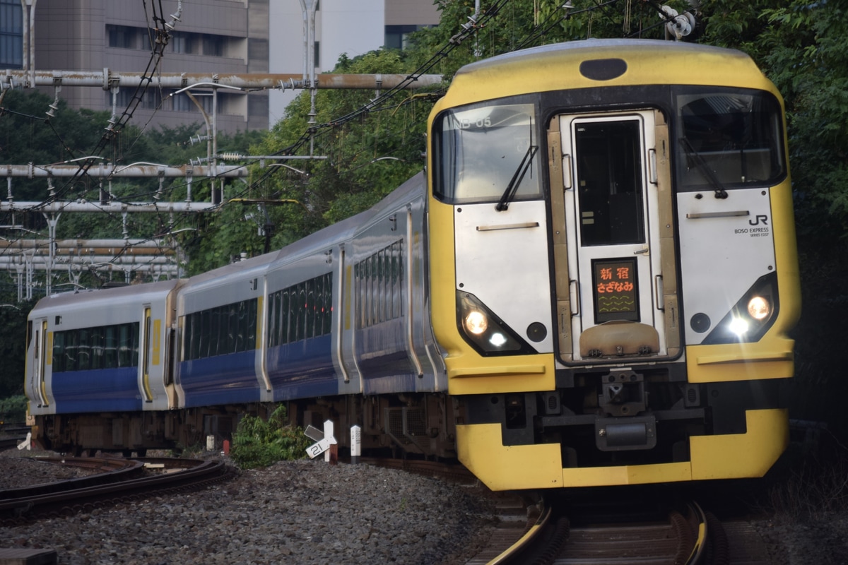 JR東日本 幕張車両センター E257系 マリNB-05編成