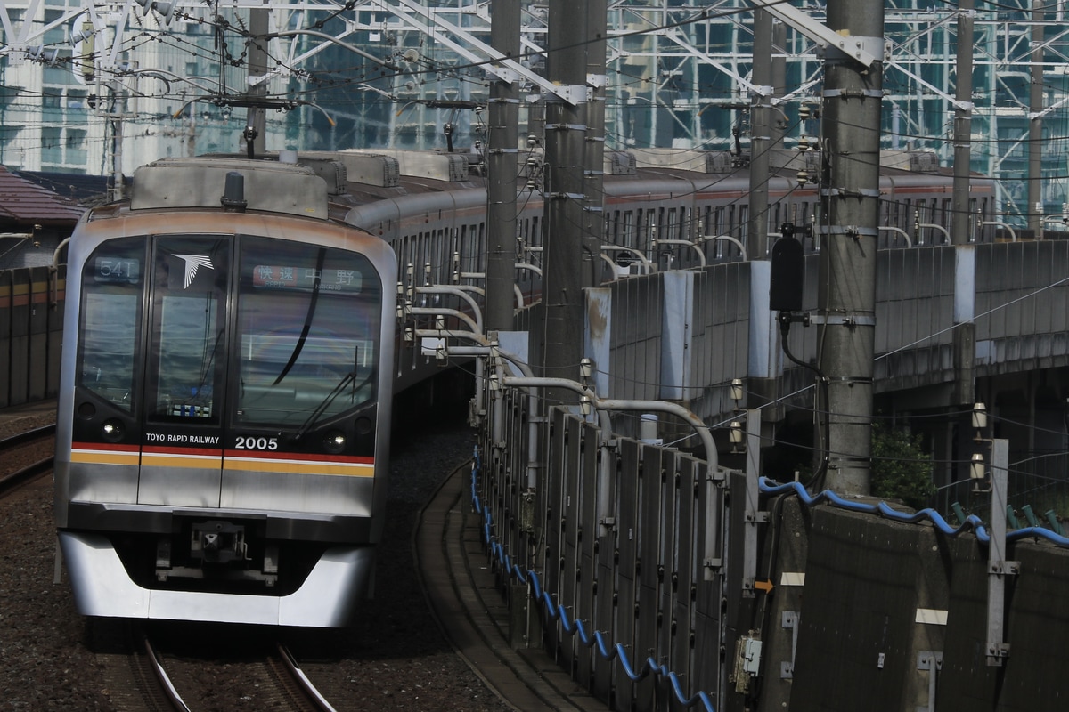 東葉高速鉄道 八千代緑が丘車両基地 2000系 2105F