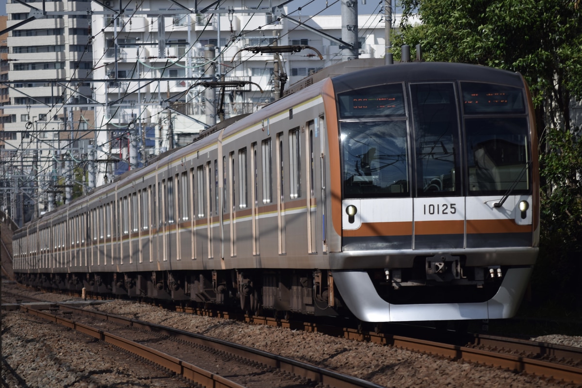 東京メトロ 和光検車区 10000系 10125F