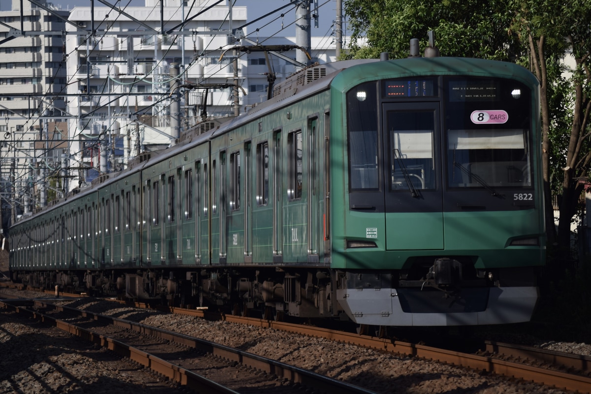 東急電鉄 元住吉検車区 5000系 5122F