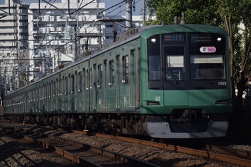 東急電鉄5000系5122Fを都立大学～自由が丘間で撮影した画像