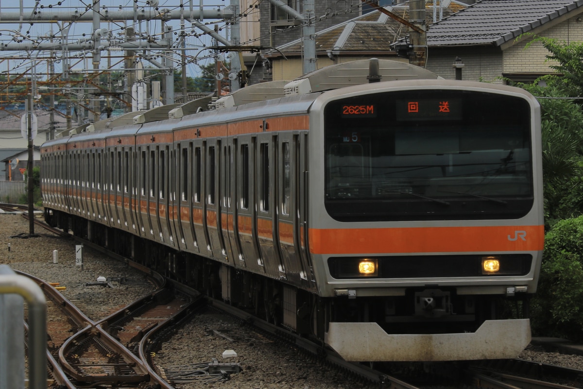 JR東日本 京葉車両センター E231系 ケヨMU5編成