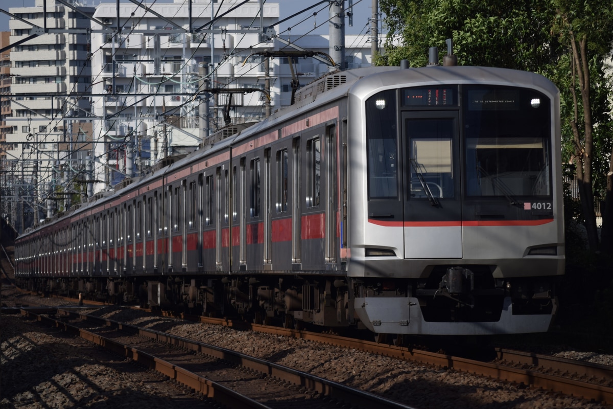 東急電鉄 元住吉検車区 5050系 4112F