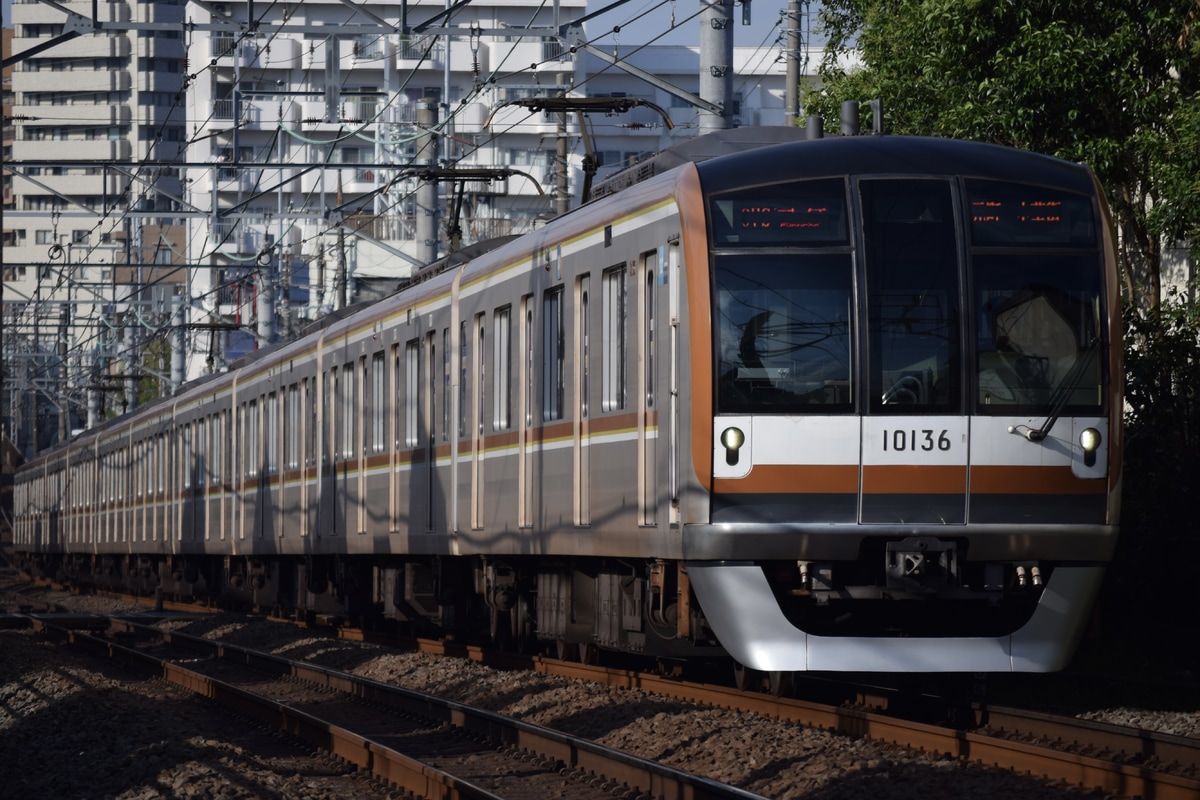 東京メトロ 和光検車区 10000系 10136F