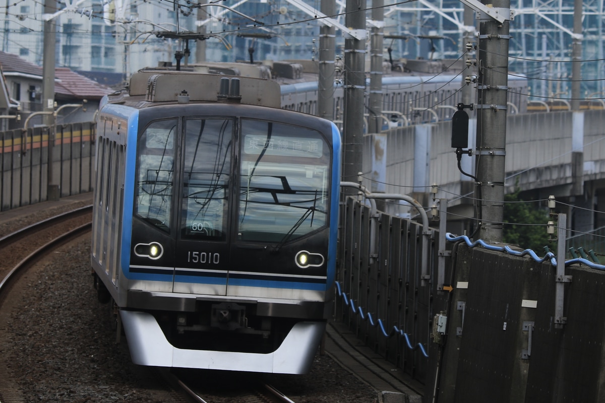 東京メトロ 深川検車区 15000系 15110F