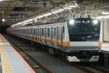 JR東日本E233系トタT23編成を国立駅で撮影した画像