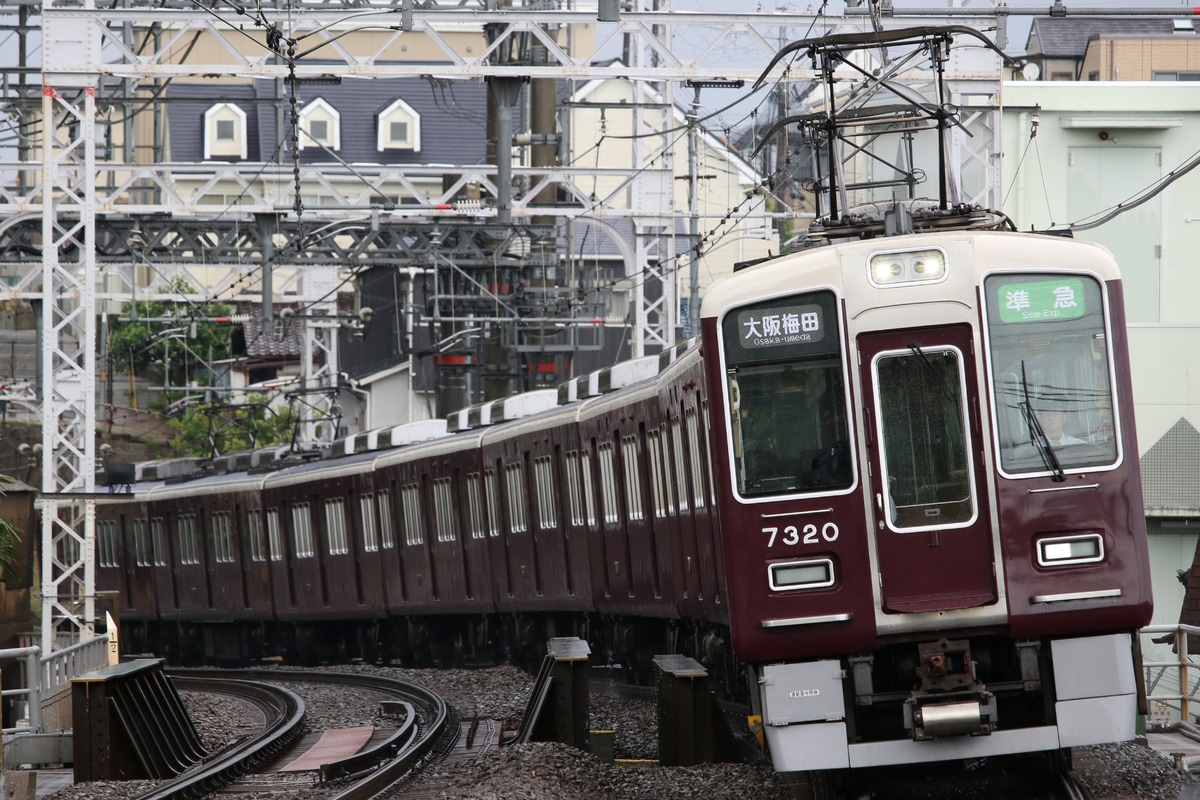 阪急電鉄 正雀車庫 7300系 7320F