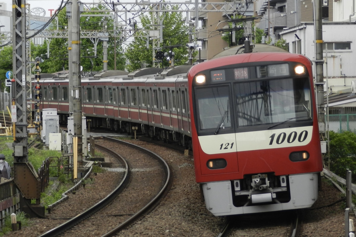 京急電鉄 久里浜検車区 1000形 1121f