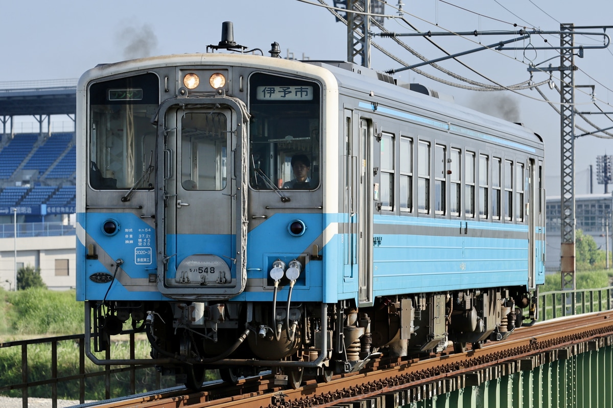 JR四国 松山運転所 キハ54 8