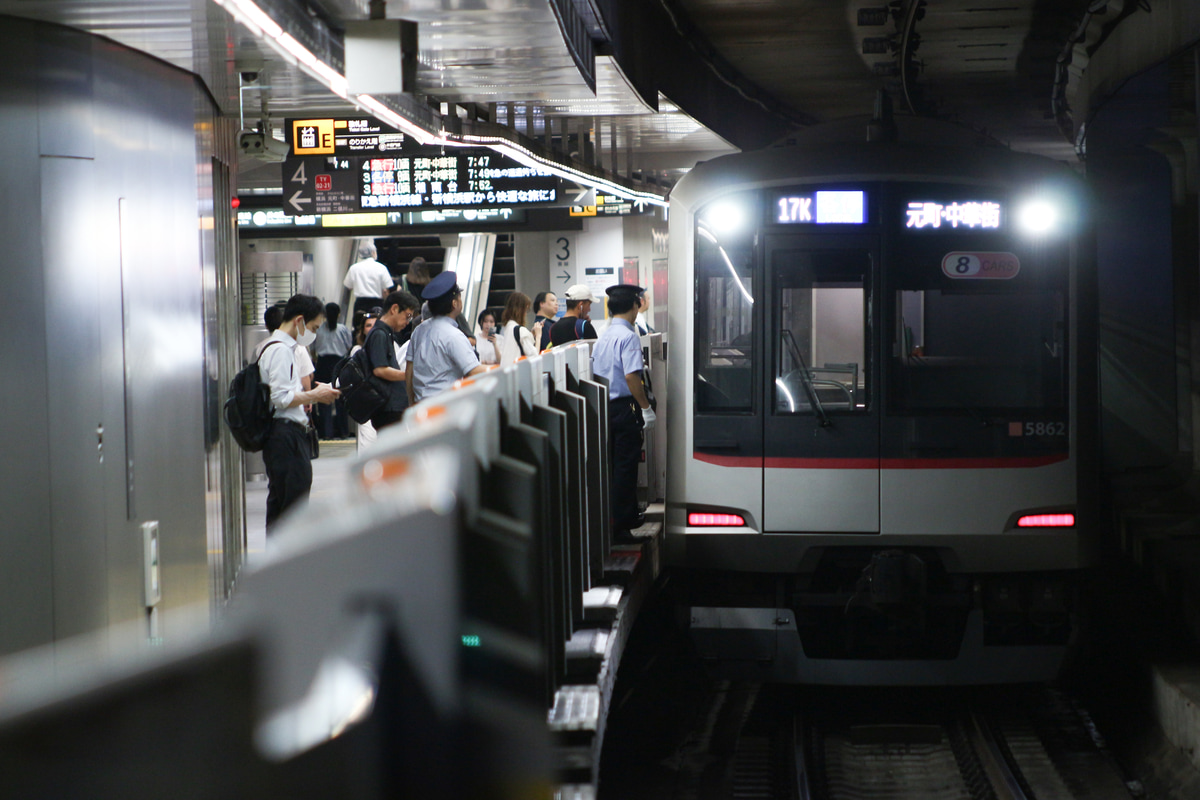 東急電鉄 元住吉検車区 5050系 5162F